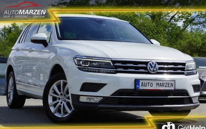 Volkswagen Tiguan cena 89700 przebieg: 193170, rok produkcji 2017 z Lipno małe 562